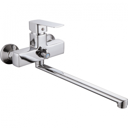Instalatii sanitare - Baterie baie MIXXUS FINIO 006-25CM EURO, Monocomanda, Silumin, Racorduri incluse
