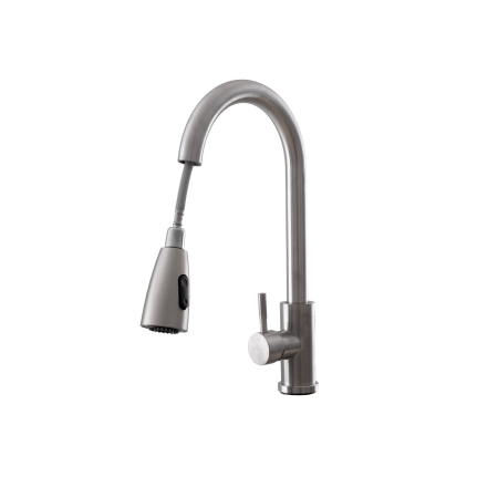 Instalatii sanitare - Baterie bucătărie cu duș extractabil și două funcții, seria VITAL FLOW FB-014-1