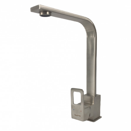 Baterie bucatarie MIXXUS FIT-011 din otel inoxidabil, Monocomanda, Racorduri incluse [1]