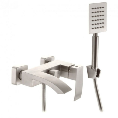 Instalatii sanitare - Baterie cada MIXXUS AMA-009 (EURO), culoare crom, alama, monocomanda