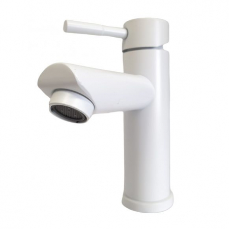 Baterie lavoar MIXXUS SUS-001-A WHITE, otel inoxidabil, Monocomanda, Alb mat [0]