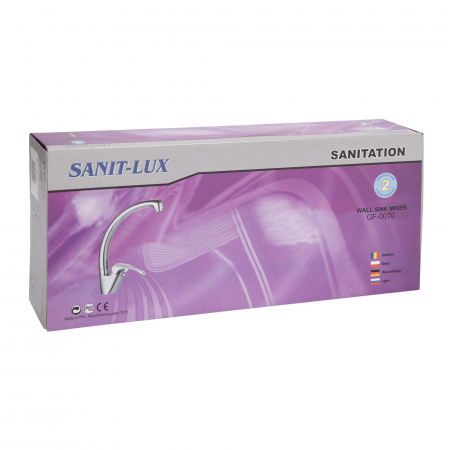 Baterie tip lebada Sanit Lux DS-91021, baie/bucatarie, cromat [1]