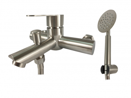 Instalatii sanitare - Baterie pentru dus MIXXUS DAX-009, otel inoxidabil, Monocomanda, Chrome
