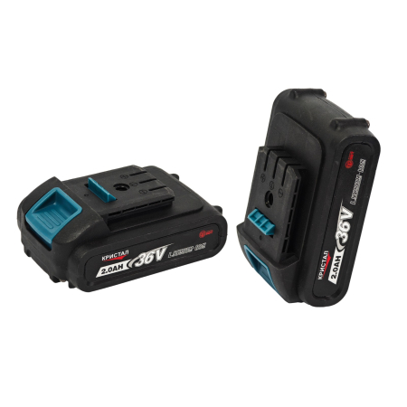 Bormașină cu acumulator DDT-KRISTAL 36V, 2 acumulatori Li-Ion 2.0Ah, motor fara perii (brushless), 2 viteze, cuplu reglabil, sistem autoblocaj,  valiză de transport [9]