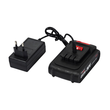 Bormașină cu acumulator DDT-KRISTAL 36V, 2 acumulatori Li-Ion 2.0Ah, motor fara perii (brushless), 2 viteze, cuplu reglabil, sistem autoblocaj,  valiză de transport [9]