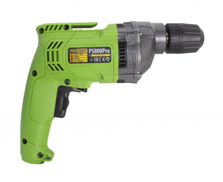 Bormasina Procraft PS800PRO, 450W, 1150RPM, mandrina 10mm, Variator viteza [1]