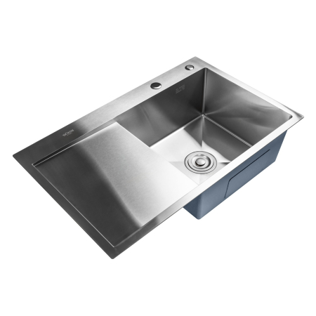 Chiuvete - Chiuveta Bucatarie Inox alimentar SUS304 BOHM BH7849RS Satin 780x490x220 mm