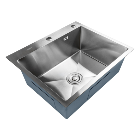 Chiuveta de bucatarie din inox alimentar SUS304 BH6050S BOHM Satin 600X500X220 mm [0]