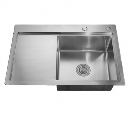 Instalatii sanitare - Chiuveta de bucatarie din inox MIXXUS HM7849R-215.SUS304 (3.0/0.8)