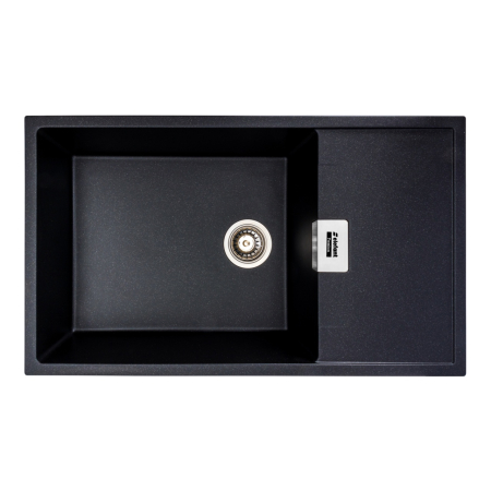 Instalatii sanitare - Chiuveta de bucatarie Elefant Premium Diamond Negru metalic, 856x500mm