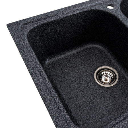 Chiuveta de bucătărie Elefant Premium Equatoria, Grafit , 785x490 mm [4]