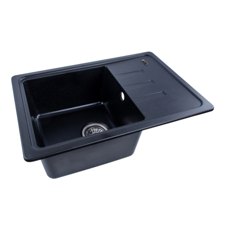 Chiuveta de bucătărie Elefant Premium Liana , Negru metalic , 430x620 mm [4]