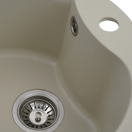 Chiuveta de bucătărie Elefant Premium Turas 480 , Safari bej 482 mm [5]