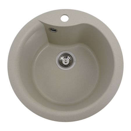 Chiuveta de bucătărie Elefant Premium Turas 480 , Safari bej 482 mm [0]