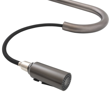 Chiuveta multifunctionala Mixxus, Cuva 220mm, Nano Black, Finisaj Decor, Otel inoxidabil [23]