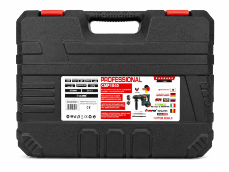 Ciocan rotopercutor pe acumulator Altai Campion PRO, 48V / 6Ah, Brushless, 3500W, 9J, 2 Acumulatori, SDS-Plus [7]