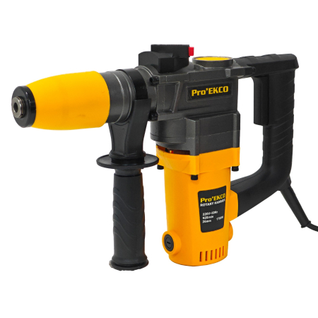 Ciocan rotopercutor  DDT, Pro’EKCO 1700W SDS-Plus – 26 mm, 3 burghie si 2 dalti incluse, 1700W, 920 rpm [1]