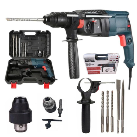 Scule si Unelte - Ciocan rotopercutor electric Campion, 3000W, 0-900RPM, Diametru mandrina 26mm