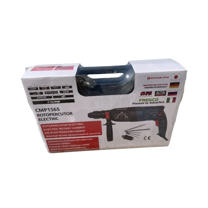 Ciocan rotopercutor electric Campion, 3000W, 0-900RPM, Diametru mandrina 26mm [4]