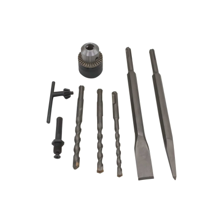 Ciocan rotopercutor Kzubr, 850W, 950RPM, 4250BPM, 4.5J, SDS +, 3 burghie/2 dalti, Geanta de transport [1]