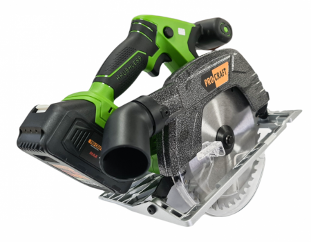 Circular pe acumulator Procraft PCA20, 20V, 4Ah, Brushless, panza 185 mm, pornire lenta ( Acumulatorul nu este inclus) [1]