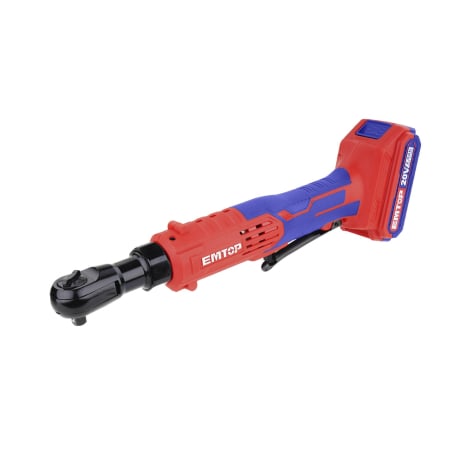 Clichet 3/8" 65Nm fara acumulator si incarcator, 65Nm, 3 tubulare incluse - EDRL2060151, EMTOP [1]
