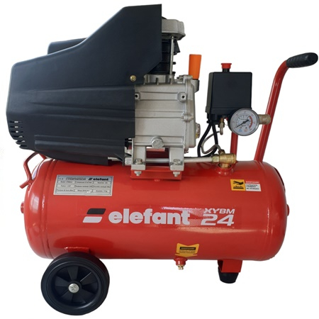 Compresoare - Compresor aer ELEFANT XYBM24, 24L, 1.5CP, Presiune 8bar, 2850RPM