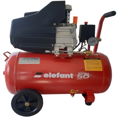 Compresoare - Compresor aer ELEFANT XYBM50, 50L, 2CP, Presiune 8bar, 2850RPM