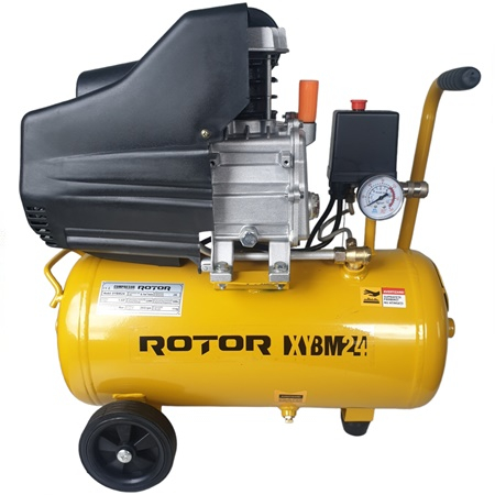 Compresor aer ROTOR XYBM24, 24L, 1.5CP, Presiune 8bar, 2850RPM [0]