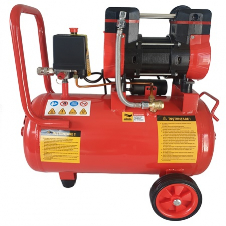 Compresor aer uscat fara ulei ELEFANT XY2824, 24L, 1.2CP, silentios, profesional [1]