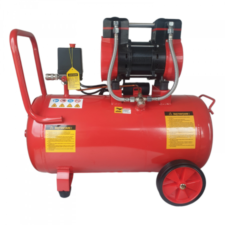 Compresor aer uscat fara ulei ELEFANT XY5850, 50L, 2.3CP, silentios, profesional [1]