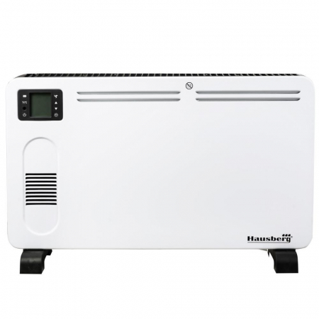 Convector Electric Hausberg HB-8230, Putere 2300W, 3 trepte, afisaj LCD, ventilator turbo, temporizator [1]