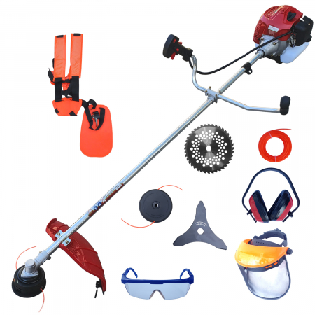 Motocoasa pe benzina CRAFT-TEC ULTRA POWER X9500, 9.5CP,  10 Accesorii, Easy Start [0]