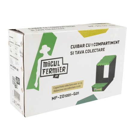 Cuibar Micul Fermier, 1C, cu tava de colectare [4]