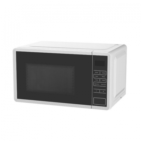 Plite, aragaze, pirostrii, Cuptoare electrice, Microunde - Cuptor cu microunde Oliver Voltz, 700W, 20L, 5 trepte incalzire, Timer, Functie decongelare, Alb/Negru