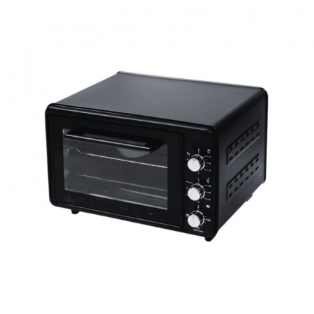 Plite, aragaze, pirostrii, Cuptoare electrice, Microunde - Cuptor electric Goldmann Saray, 1300W, 50L, Timer 90min., Temperatura reglabila 90-230 grade C, Oprire automata, Gratar, Tava rotunda, Tava dreptunghiulara