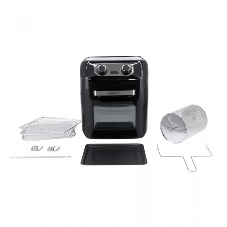 Cuptor-friteuza Just Perfecto JL-07, 1800W, Capacitate 12L, Timer 90min., Temperatura reglabila, Accesorii incluse [3]