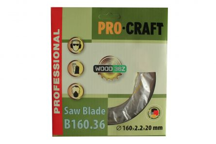 Disc diamantat pentru lemn ProCraft B160.36 [0]