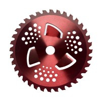 Disc Vidia pentru Motocositoare Nr. 10, 255, cu aripioare, Rosu [0]