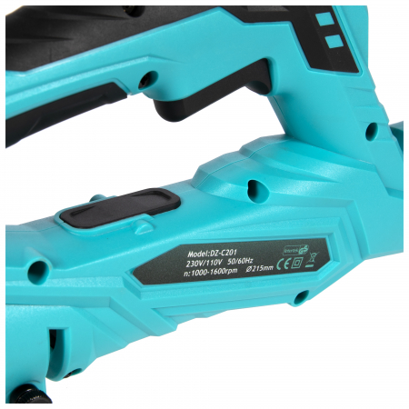 Slefuitor pereti extensibil cu aspiratie Detoolz DZ-C201, 750W, Ø215 [10]