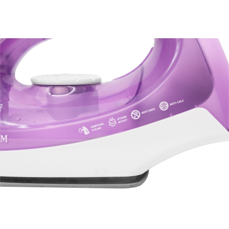 Fier de calcat cu abur BOHM Home BIC-2201PW, 2200W, rezervor 250 ml, talpa ceramica [6]