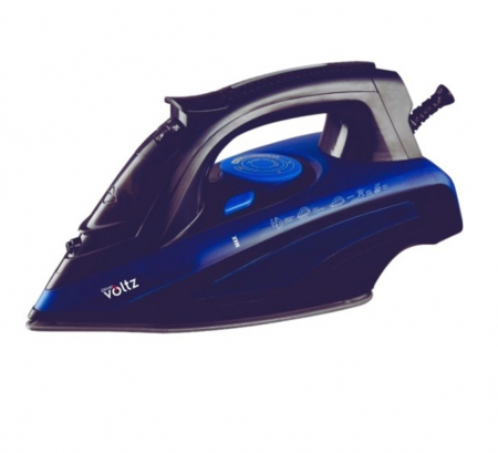 Fier de calcat - Fier de calcat Oliver Voltz, 2800-3000W, Talpa ceramica, Rezervor 440ml, Recipient pentru apa, Functie anti-calcar, Control abur