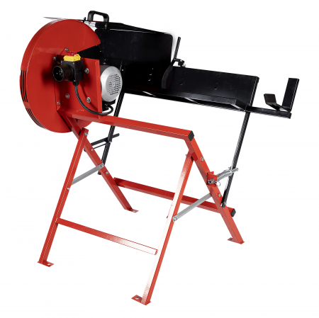 Fierastrau circular pentru busteni Micul Fermier GF-1682, 2000W, cu suport, Rosu [2]