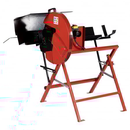Fierastrau circular pentru busteni Micul Fermier GF-1682, 2000W, cu suport, Rosu [0]