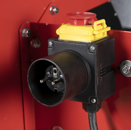 Fierastrau circular pentru busteni Micul Fermier GF-1682, 2000W, cu suport, Rosu [5]