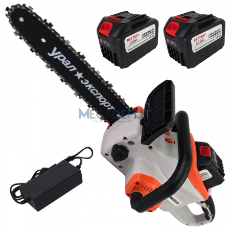 Fierastrau cu lant pe acumulator Ypan Mencoza, 48V, 8Ah, lama 30cm, 2 acumulatori cu capacitate marita [0]