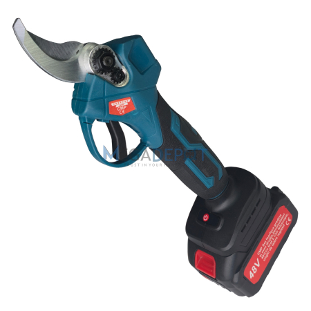 Foarfeca de crengi + Minifierastrau + Extensie 2m ALTAI Campion PRO, 48V/6Ah, 2 Acumulatori [2]