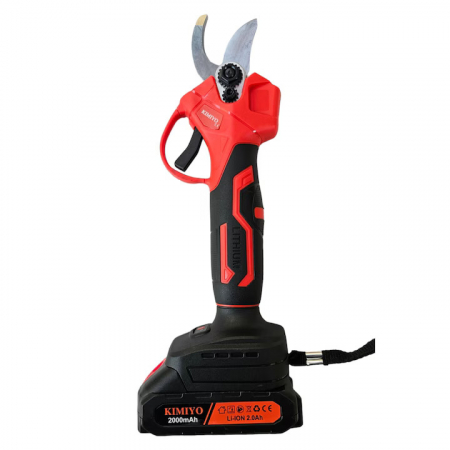 Foarfeca electrica pentru crengi KIMIYO 21V/2Ah, 2 acumulatori, incarcator, geanta transport [1]