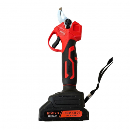 Foarfeca electrica pentru crengi KIMIYO 21V/2Ah, 2 acumulatori, incarcator, geanta transport [4]