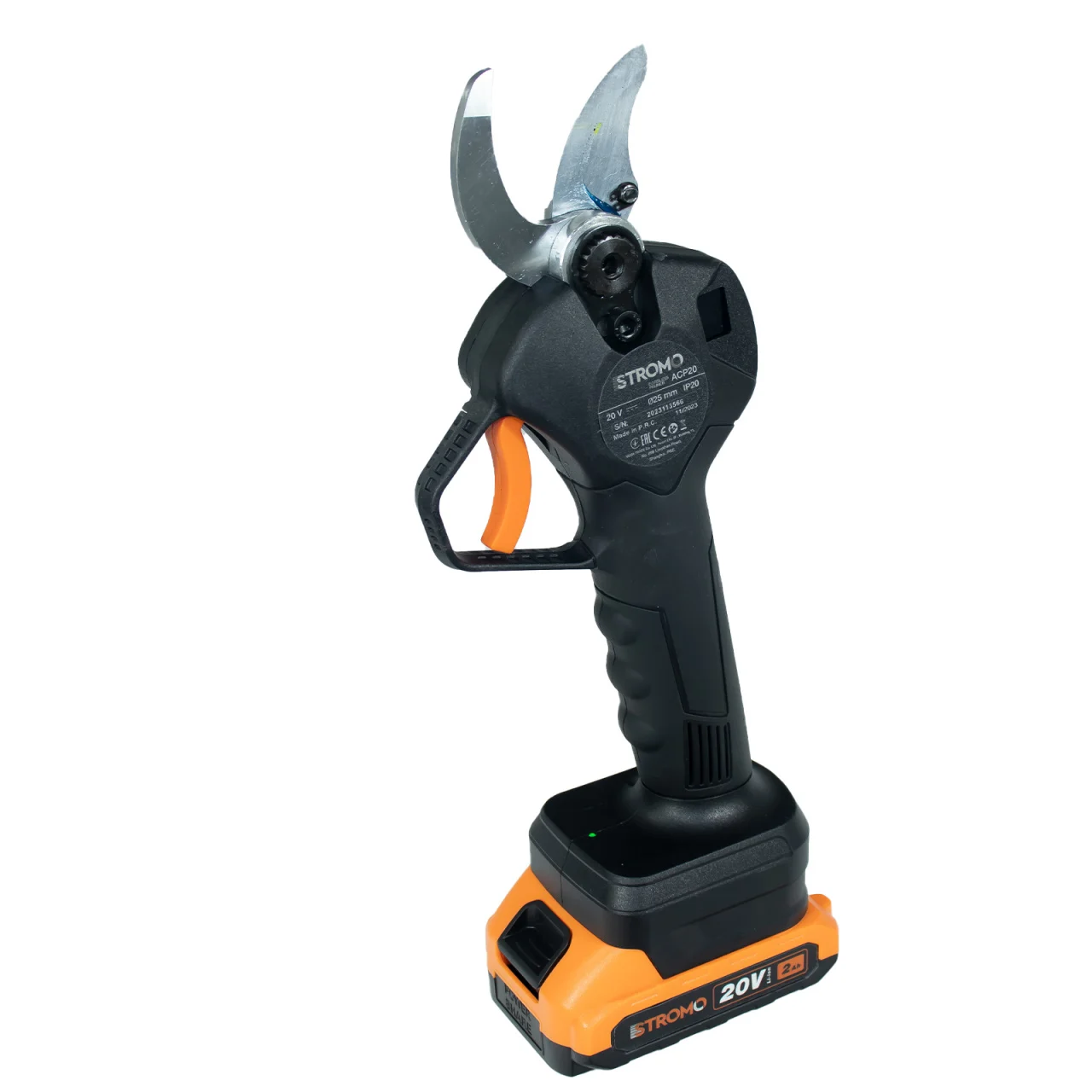 Agro & Zootehnie - Foarfeca pentru crengi cu acumulator Stromo, 20V/2Ah, Taiere 25mm